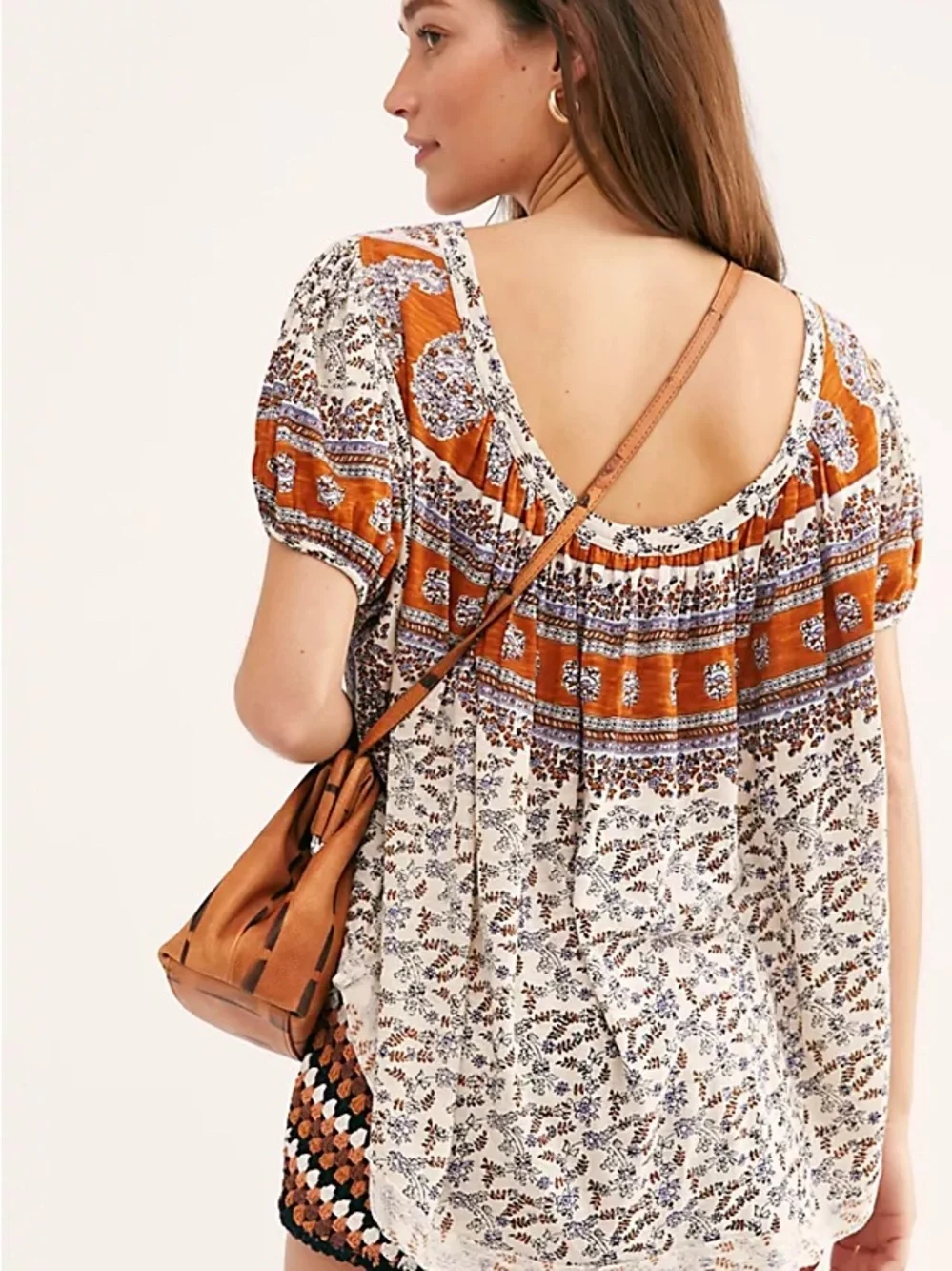 Free People Paisley Tee
